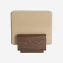 Mesa auxiliar de madera dm en color caqui PARNAC