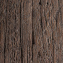 Mesa auxiliar de madera tropical en color marrón envejecido 60 x 65 cm – detalle
