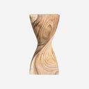 Mesa auxiliar de madera tropical