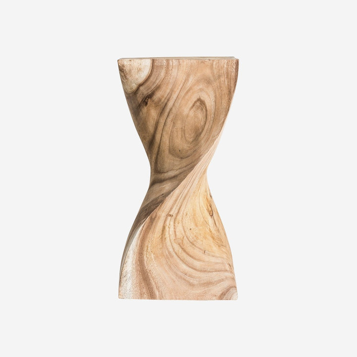 Mesa auxiliar de madera tropical