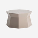 Mesa auxiliar de MDF en color crema