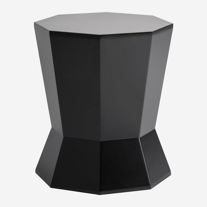 Mesa auxiliar de MDF en color negro