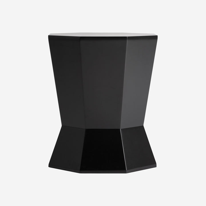 Mesa auxiliar de MDF en color negro