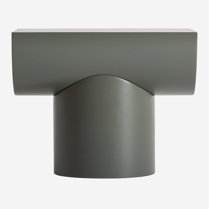 Mesa auxiliar de MDF en color verde