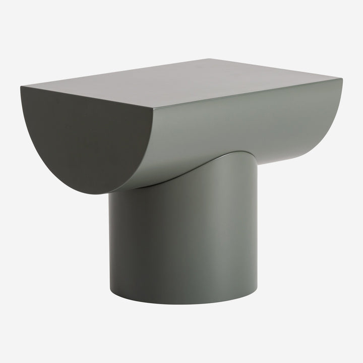 Mesa auxiliar de MDF en color verde