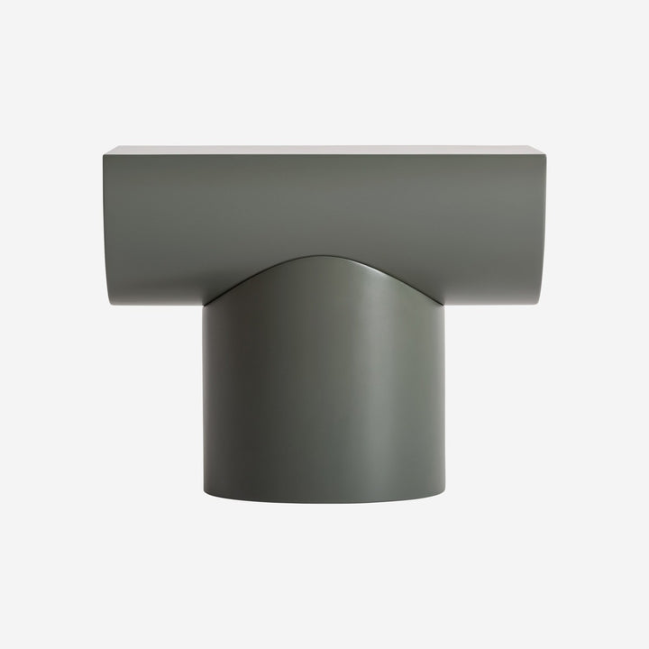 Mesa auxiliar de MDF en color verde