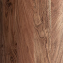 Mesa auxiliar de travertino y madera de mango en color beige mate 60 x 35 x 56 cm – detalle