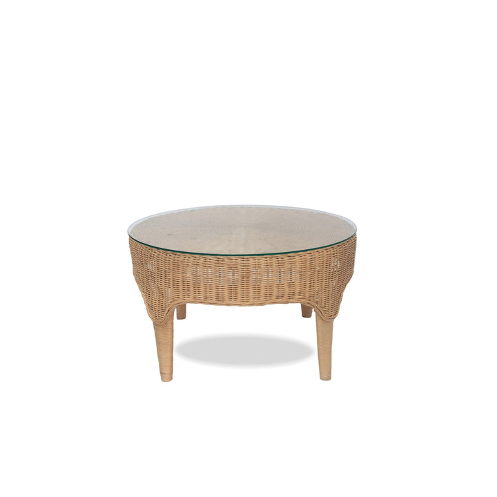Mesa centro ratán