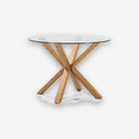 MESA COMEDOR DT CRISTAL - Mesa de comedor - El Workshop-107 Ø X 75 Cm