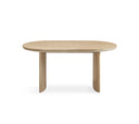 Mesa de comedor rectangular de madera maciza natural, 200 x 90 cm, foto de producto (2)