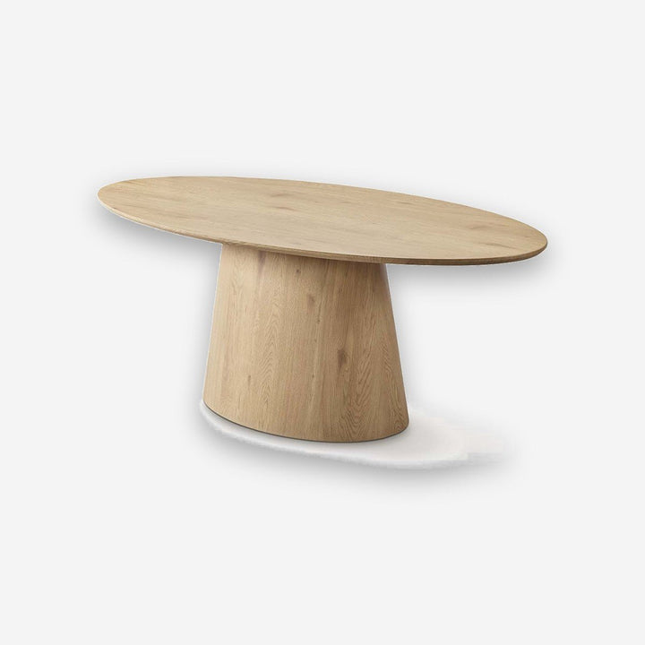 Oval dining table