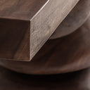 Mesa consola de madera de suar en color marrón 180 x 45 x 78 cm – detalle