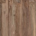 Mesa consola de madera de teca reciclada en color marrón 180 x 45 x 86 cm – detalle