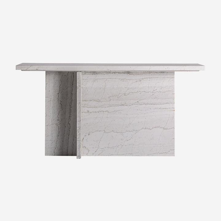 Mesa consola de mármol