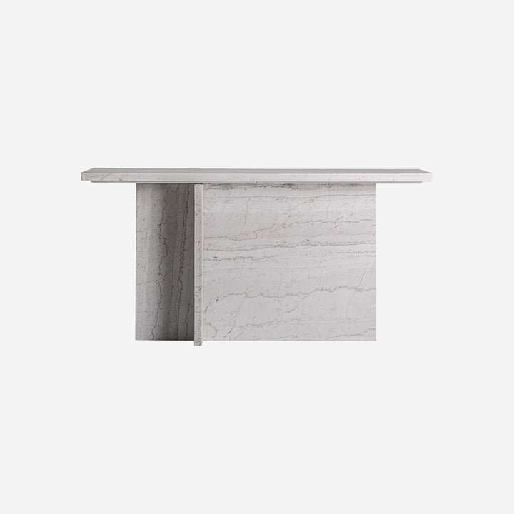 Mesa consola de mármol
