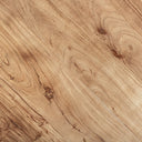 Mesa de bar de madera de acacia y hierro en color marrón – detalle
