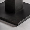Mesa de bar de madera de mango y hierro – detalle