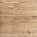 Mesa de bar de madera de mango y hierro en color marrón – detalle