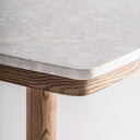 Mesa de bar en color blanco – detalle