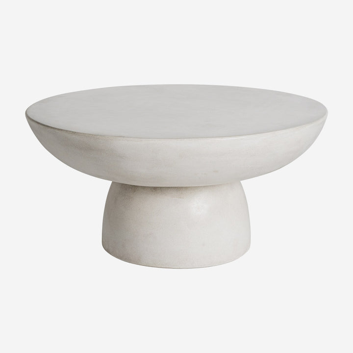 Mesa de centro de cemento en color gris 70 x 38 cm