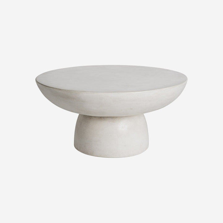 Mesa de centro de cemento en color gris 70 x 38 cm