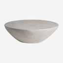 Mesa de centro de cemento en color gris 90 x 37 cm