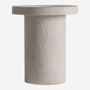 Mesa de centro de cemento y MDF