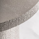 Mesa de centro de cemento y MDF – detalle