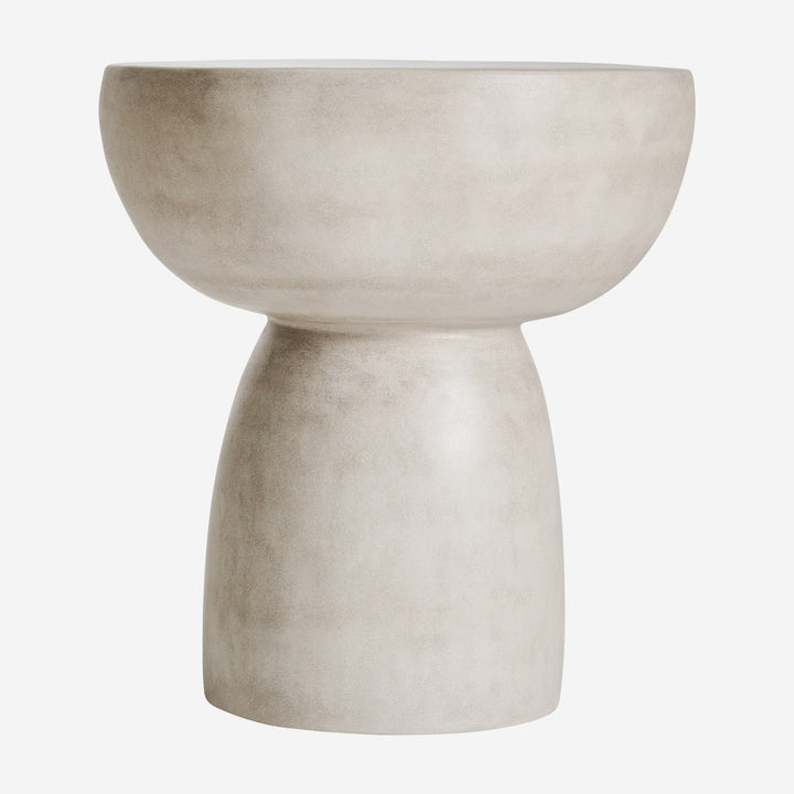 Mesa de centro de gres en color gris 52 x 60 cm