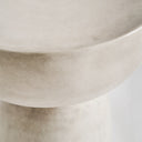Mesa de centro de gres en color gris 52 x 60 cm – detalle