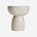 Mesa de centro de gres en color gris 52 x 60 cm