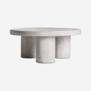Mesa de centro de gres en color gris 85 x 35 cm