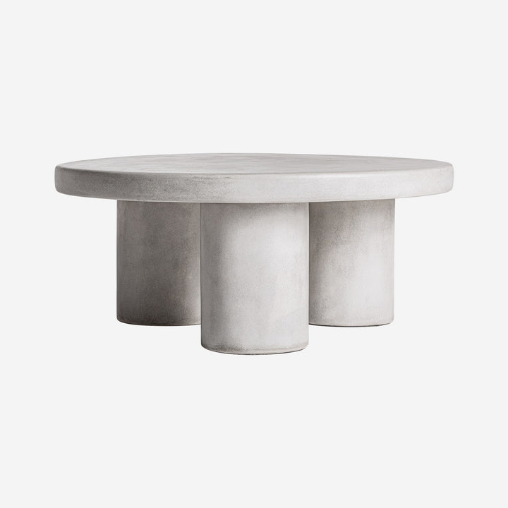 Mesa de centro de gres en color gris 85 x 35 cm