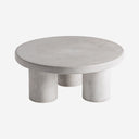 Mesa de centro de gres en color gris 85 x 35 cm
