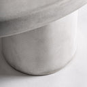 Mesa de centro de gres en color gris 85 x 35 cm – detalle
