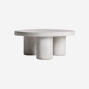 Mesa de centro de gres en color gris 85 x 35 cm