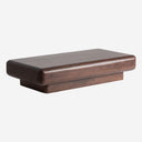 Mesa de centro de madera de acacia en color marrón