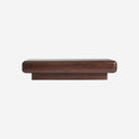 Mesa de centro de madera de acacia en color marrón