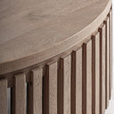 Mesa de centro de madera de mango en color marrón – detalle