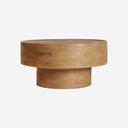 Mesa de centro de madera de mango en color marrón claro HAVRE