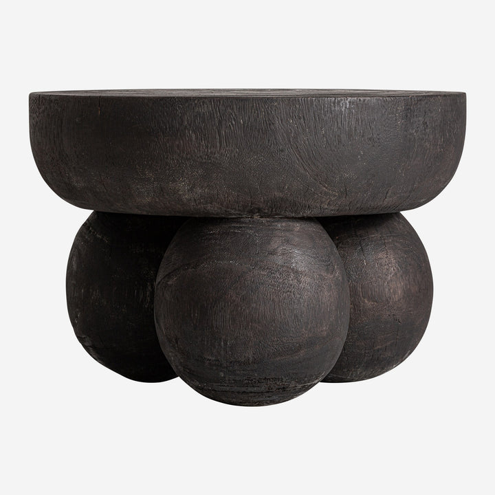 Mesa de centro de madera de suar en color marrón 60 x 40 cm