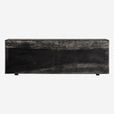 Mesa de centro de madera de suar en color negro 120 x 40 x 35 cm