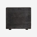 Mesa de centro de madera de suar en color negro 45 x 40 x 35 cm