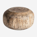 Mesa de centro de madera de tamarindo en color marrón envejecido