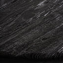 Mesa de centro de madera de teca en color negro – detalle