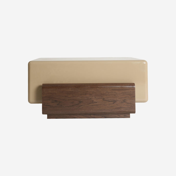 Mesa de centro de madera dm en color caqui PARNAC