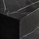 Mesa de centro de mármol en color negro – detalle