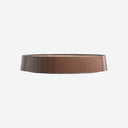 Mesa de centro de MDF en color marrón brillo