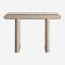 Mesa de centro de MDF y cerámica en color beige