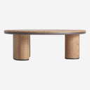 Mesa de centro de MDF y madera contrachapada en color marrón claro